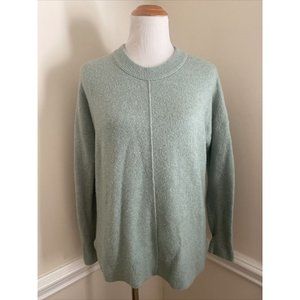 Madewell Women's Sage Green long sleeve Pullover Sweater Sz M Medium